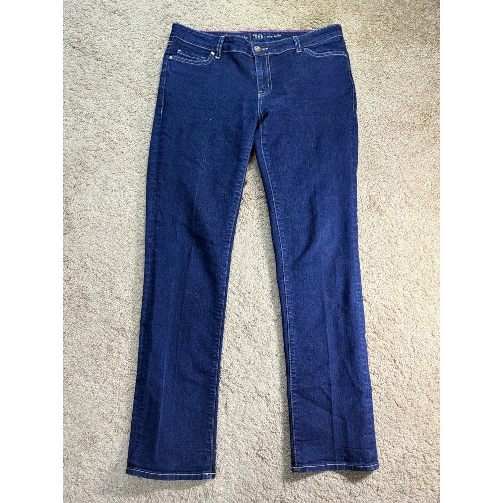 Kate Spade Jeans Women 30 Play Hooky Perry Street‎ Skinny Blue Denim Designer